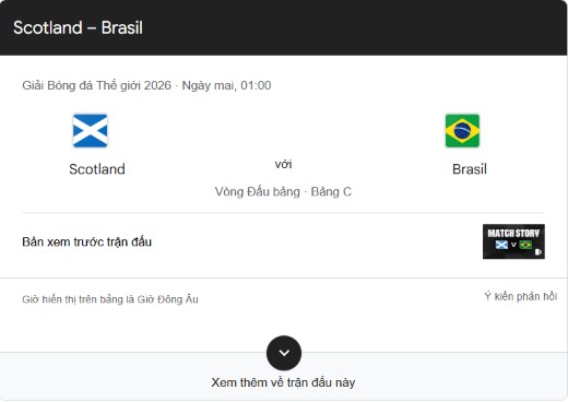 Nhận Định Scotland vs Brazil – Soi Kèo World Cup 2026, Chuyên Gia Dự Đoán Tỷ Số Scotland Vs Brazil